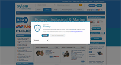 Desktop Screenshot of jabsco.co.uk