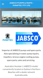 Mobile Screenshot of jabsco.com.au