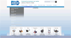 Desktop Screenshot of jabsco.it